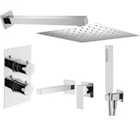 Комплект смесителей для душа PLUMBERIA SELECTION TAG хром KITTGT18QCR220