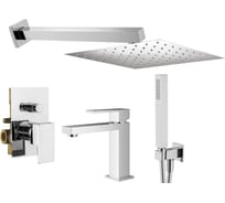 Комплект смесителей для душа PLUMBERIA SELECTION TAG хром KITTG15CR53