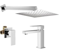 Комплект смесителей для душа PLUMBERIA SELECTION TAG хром KITTG01CR53
