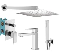 Комплект смесителей для душа PLUMBERIA SELECTION TAG хром KITTG18CR53
