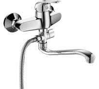 Смеситель для ванны DEVIDA URBI с поворотным изливом и наружным поворотным дивертором DVL0722-07