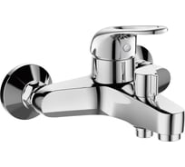 Смеситель для ванны DEVIDA URBI с литым корпусом-изливом и поворотным дивертором DVL0725-07