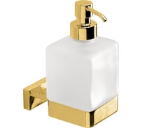 Дозатор для мыла INDA настенный, золото брашир LEA A18120DR21