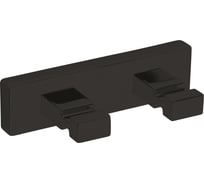 Крючок двойной INDA LEA черный матовый A1820BNE