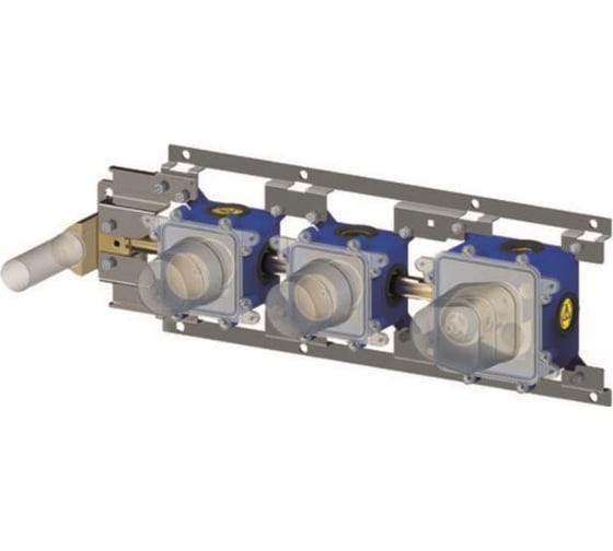 Комплект Paffoni MODULAR BOX золото медовое брашир KITMB000HGSPKING