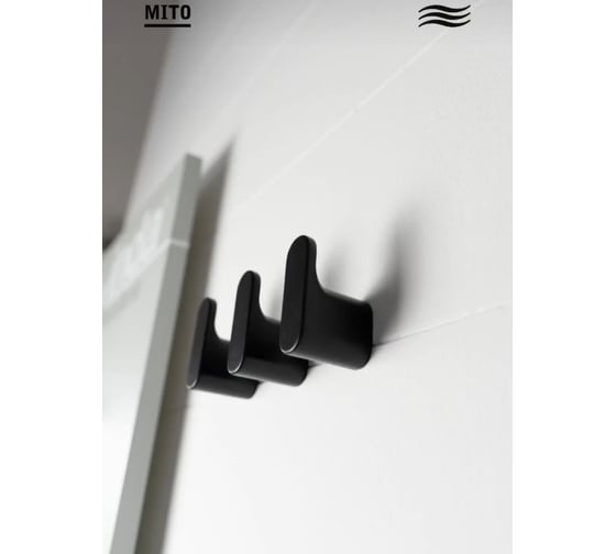 Крючок INDA MITO черный матовый A2020ANE