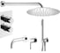 Комплект смесителей для душа PLUMBERIA SELECTION IXO хром KITXOT18QCR210 1