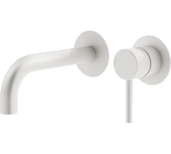 Комплект смесителей для душа PLUMBERIA SELECTION IXO белый матовый KITXO01BO210