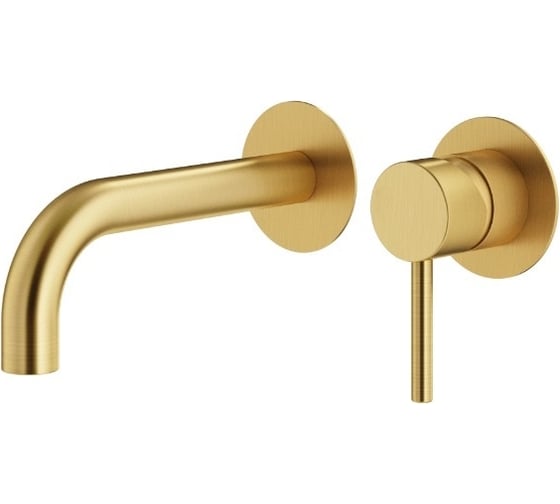 Комплект смесителей для душа PLUMBERIA SELECTION IXO золото брашированное KITXO01OB210