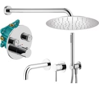 Комплект смесителей для душа PLUMBERIA SELECTION PSBOX хром KITPSB02CR210