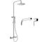Комплект смесителей для душа PLUMBERIA SELECTION IXO хром KITXO6302CR210 1