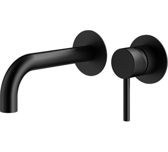 Комплект смесителей для душа PLUMBERIA SELECTION IXO черный матовый KITXO6302NO210