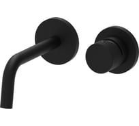 Смеситель для раковины встраиваемый Paffoni JO черный матовый JO007NO70