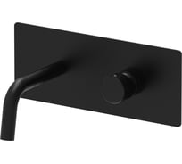 Смеситель для раковины встраиваемый Paffoni JO черный матовый JO104NO