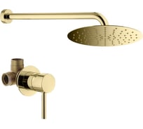 Комплект со смесителем для душа PLUMBERIA SELECTION IXO золото KITXO01OR