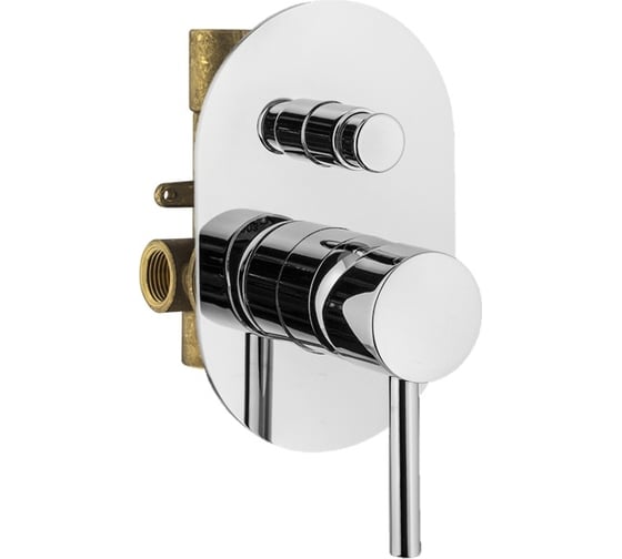 Комплект со смесителем для душа PLUMBERIA SELECTION IXO хром KITXO15CRKING