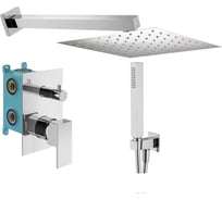 Комплект со смесителем для душа PLUMBERIA SELECTION TAG хром KITTG18CR