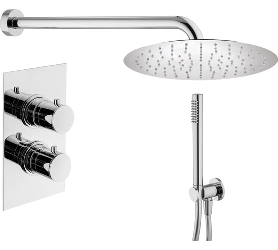 Комплект со смесителем для душа PLUMBERIA SELECTION IXO хром KITXOT18QCR