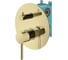 Комплект со смесителем для душа PLUMBERIA SELECTION IXO золото KITXO18OR 2