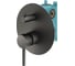 Комплект со смесителем для душа PLUMBERIA SELECTION IXO графит матовый KITXO18GR 2