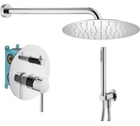 Комплект со смесителем для душа PLUMBERIA SELECTION IXO хром KITXO18CRKING