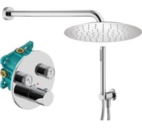 Комплект со смесителем для душа PLUMBERIA SELECTION PSBOX хром KITPSB02CR