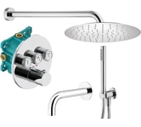 Комплект со смесителем для ванны PLUMBERIA SELECTION PSBOX хром KITPSB03CR260