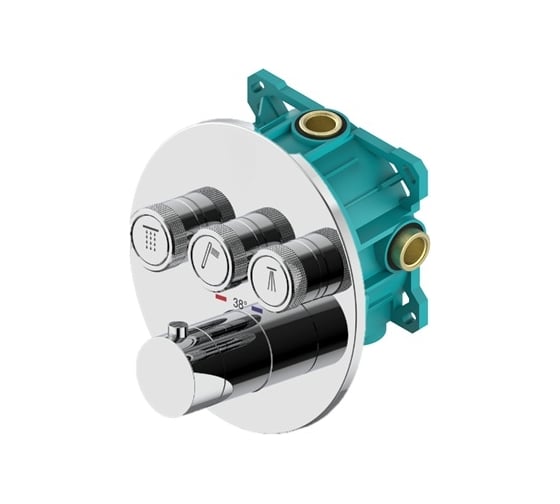Комплект со смесителем для ванны PLUMBERIA SELECTION PSBOX хром KITPSB03CR260