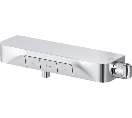 Смеситель для душа AM.PM Func, кнопочный с полкой, с изливом, хром F8F10500