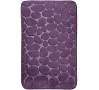 Коврик ванной комнаты Roomis Камни 50x80 см S003Violet
