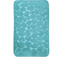 Коврик ванной комнаты Roomis Камни 50x80 см S005Turquoise