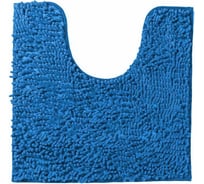 Коврик с вырезом для туалета Roomis Макароны 50x50 см 50x50Aquamarine