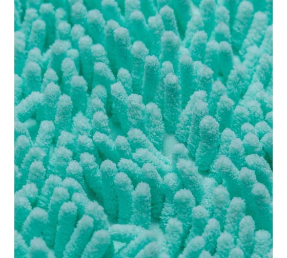 Коврик для ванной Roomis Макароны, 50x80 см М50х80Turquoise