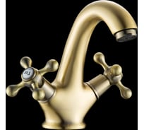 Смеситель для умывальника GROSS AQUA Retro 6086012BRL