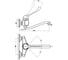 Хирургический смеситель GROSS AQUA Professional настенный 4575509C-20S 2