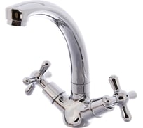 Смеситель для кухни GROSS AQUA Retro с литым изливом 6015083С-A03