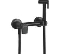 Смеситель с гигиеническим душем GROSS AQUA Bidet Evo настенный GA012202MВ