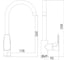 Смеситель для кухни GROSS AQUA Evo 3243297С-В02 5