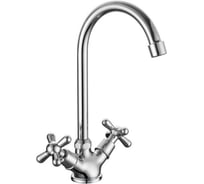 Смеситель для кухни GROSS AQUA Retro с высоким изливом 6015083С-B01