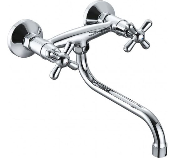 Смеситель для кухни GROSS AQUA Retro настенный 4012083С-D05
