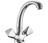 Смеситель для кухни GROSS AQUA Trio с литым изливом 6015029С-А03