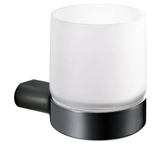 Стакан INDA MITO настенный, черный матовый A2010NNE + R00100007 1