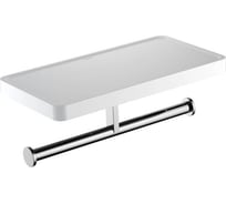 Бумагодержатель Aquatek ЕВРОПА двойной, с полкой AQ4919CR 00000135702