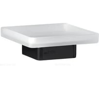 Мыльница INDA LEA настольная, черный матовый A1811ZNE21