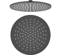 Круглый верхний душ Aquatek матовый черный AQ2077MB 00000135359