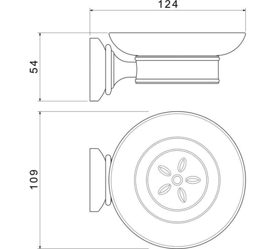 Мыльница Aquatek КЛАССИК AQ4503CR 00000135638