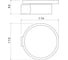 Мыльница Aquatek ЛИРА матовый черный AQ4403MB 00000135607 2