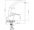 Смеситель для кухни BOOU B8274-10F 5