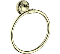 Полотенцедержатель Aquatek КЛАССИК кольцо, полированное золото AQ4512PG 00000135657