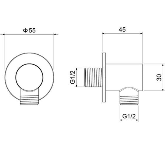 Шланговое подсоединение Aquatek AQ2456CR 00000135417